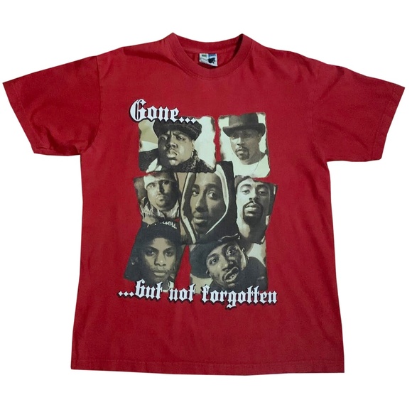 Gone But Not Forgotten Hip Hop Legends T Shirt (Size L) - Picture 1 of 2